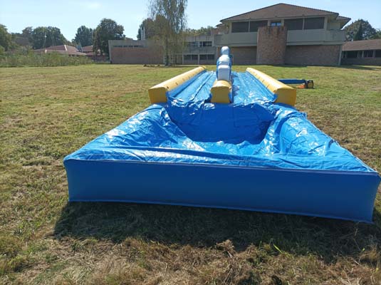 Ventre qui glisse Double Piste 15 m + Bassin